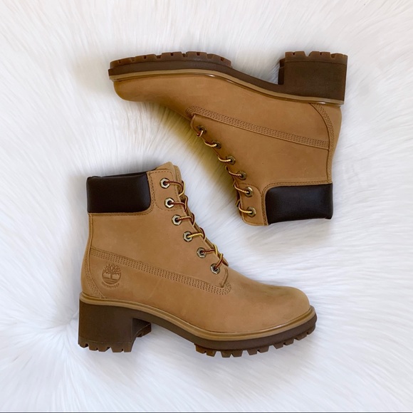 Timberland Kinsley Wheat 6 Inch Waterproof Boots - Picture 3 of 8